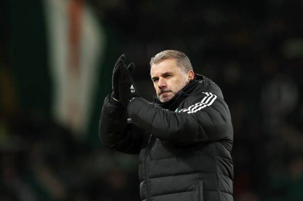 “That’s an interesting take”; Ange Postecoglou takes reporter to task after Celtic VAR question