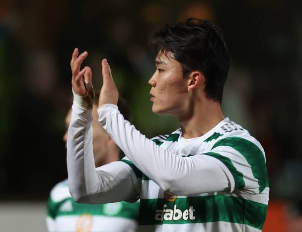 Hyeongyu Oh sends class Saturday night message to Celtic fans on Instagram