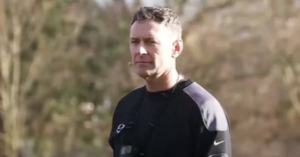 Celtic hero Chris Sutton delivers ‘petrified’ assessment as video shows referee debut