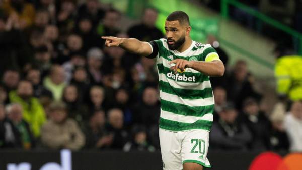 Cameron Carter-Vickers points to the Celtic Way