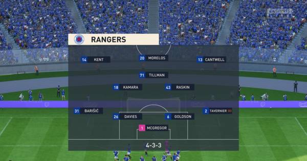 We simulated Livingston vs Rangers as Michael Beale’s men show powers of recovery once again