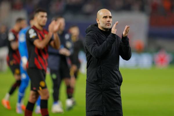 Pep Guardiola’s RB Leipzig praise after Celtic’s Champions League rivals draw with Man City