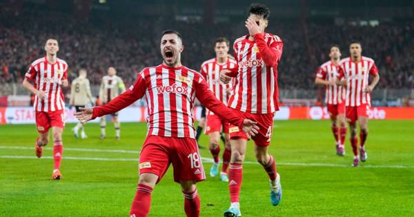 Josip Juranovic inflicts misery on Calvin Bassey’s Ajax as Celtic hero nets first Union Berlin goal and provides assist