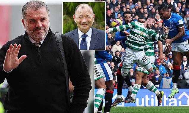 Ange Postecoglou and Eddie Jones catch up on Zoom once a month, Celtic boss confirms