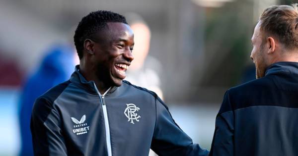 Fashion Sakala aims further Celtic jibe as Rangers star cries ‘we are so much better than them’