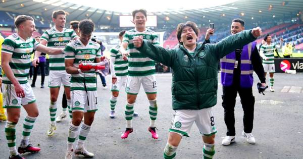 Rangers v Celtic cup final at Hampden in pictures