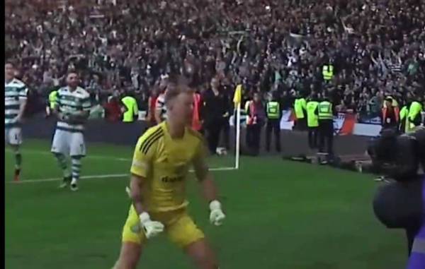 Video: Watch Incredible Joe Hart Celebrations As Celtic Win League Cup!