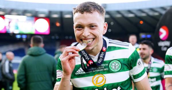 Alistair Johnston fires ‘just getting started’ warning as Celtic star wins first trophy vs Rangers