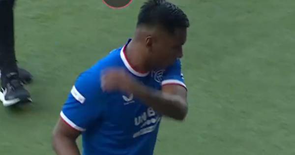 Watch Alfredo Morelos rage as Rangers star’s reaction to Celtic sub prompts Barry Ferguson response