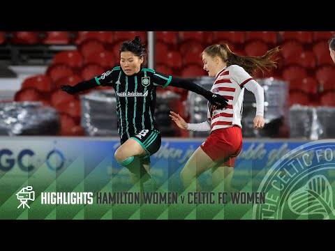 Celtic TV Unique Angle | Hamilton Accies 0-7 Celtic FC Women