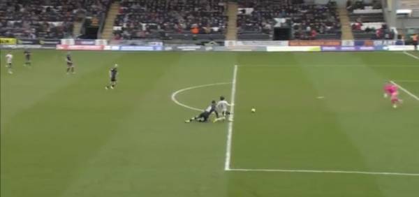 Video: St Mirren down to ten men but VAR overturns Celtic penalty