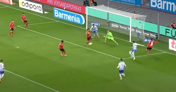 Jeremie Frimpong post Celtic rise continues with Leverkusen goal and assist in big Bundesliga win