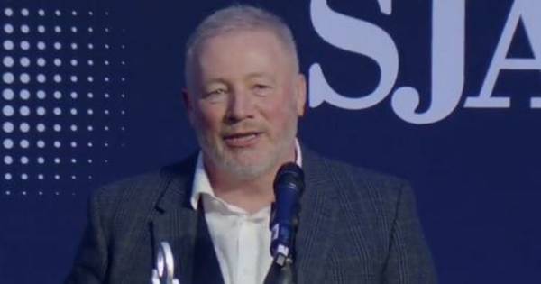 Watch Ally McCoist tease Roy Keane as Rangers legend pips Chris Sutton to ‘Pundit of the Year’