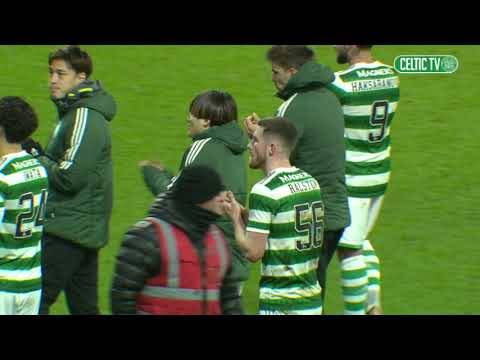 Celtic 3-1 Hearts | Post match celebrations