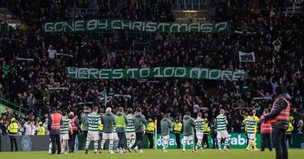 Green Brigade reveal special Celtic banner for Ange as they riff on doomsayer prediction