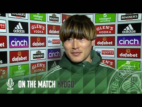 Kyogo On The Match | Celtic 3-1 Hearts | Victory for Celts in the Manager’s 100th game in charge!