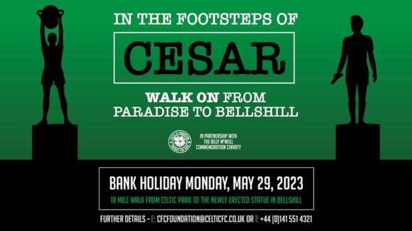 Walk On from Paradise to Bellshill in the footsteps of Cesar