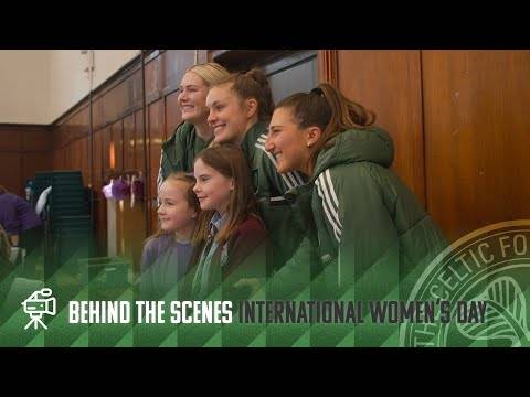 Celtic FC Women Inspire Girls at during International Women’s Day School Visit!