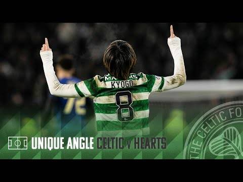 Celtic TV Unique Angle | Celtic 3-1 Hearts | Maeda, Kyogo & Hakšabanović goals earn comeback win!