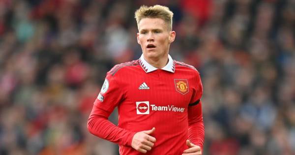 Scott McTominay touted for shock Rangers transfer but Manchester United star deemed ‘not good enough’ for Celtic