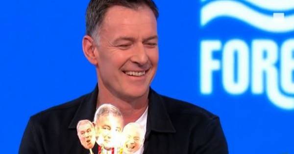 Chris Sutton aims cheeky Rangers trophy dig as Celtic legend handed Ally McCoist birthday cake