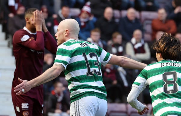 Hearts opponent concedes he can’t help but admire ‘class’ Celtic hero