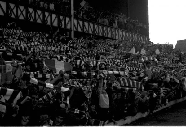 Photo Of The Day: Celtic Fans In The Enclosure At Ibrox