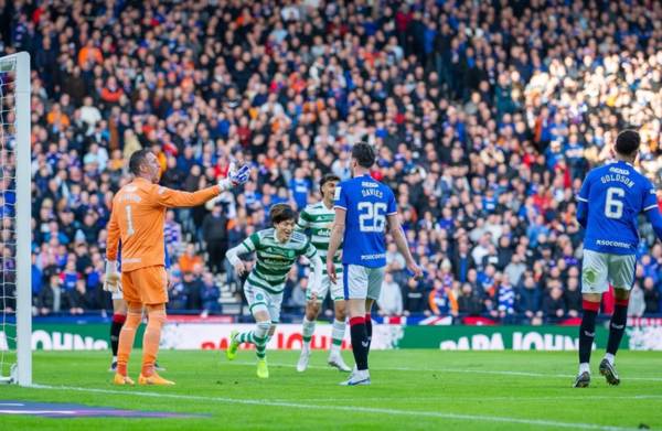 Celtic v Rangers – Ibrox cheerleader Lindsay Herron plumbs the depths