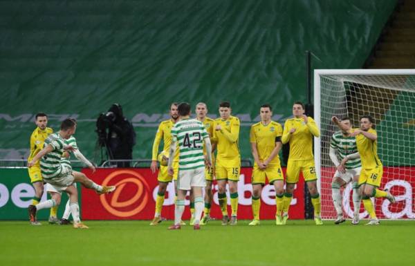 Photo Of The Day: David Turnbull Scores Superb Free Kick Versus Hibs