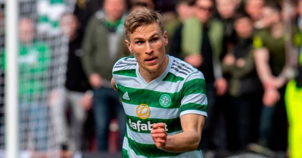 Carl Starfelt Celtic injury clue as Sweden boss eases fears with eight word response