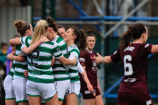 Hearts strike first then Celtic score five to set up Scottish Cup semi-final with Glasgow City