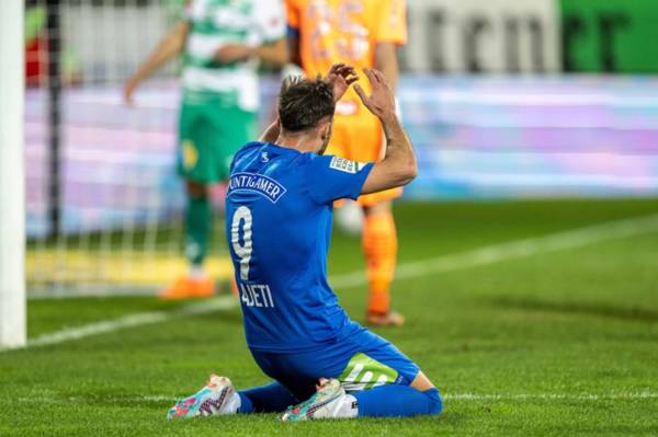 Celtic’s €2.5m option to sell Albian Ajeti to Sturm Graz receives a boost