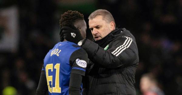 Garang Kuol reveals Celtic Ange Postecoglou pep talk as Hearts star reflects on ‘very good moment’