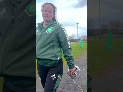 What would you be if you weren’t a footballer? with the Celtic Women’s Team 🍀🤔