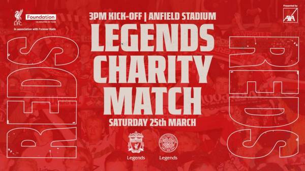 Liverpool Legends v Celtic Legends matchday guide