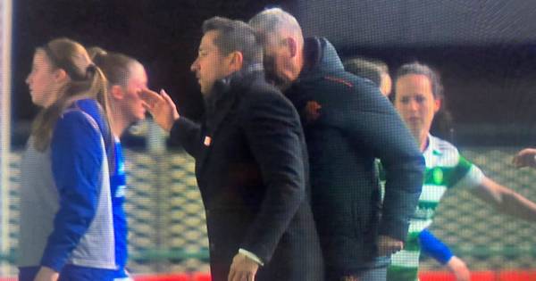 Rangers vs Celtic Women descends into chaos as Fran Alonso HEADBUTTED by Ibrox coach in shocking full time scenes