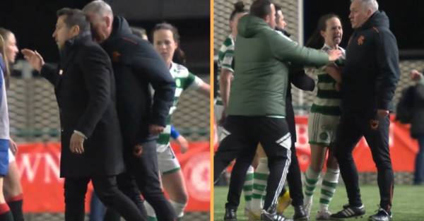 Police Now Investigating After Rangers Assistant Attempts Headbutt On Celtic Coach