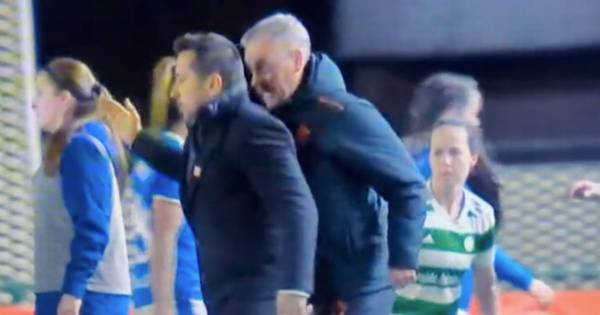 Rangers coach aims HEADBUTT at Celtic manager and brands rival a ‘rat’ in O** F*** clash