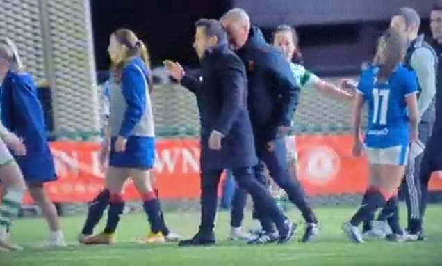 Police Scotland investigating apparent headbutt incident from women’s O** F*** clash