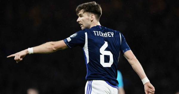 Former Celtic ace Kieran Tierney has ‘genuine chance’ of Arsenal summer exit but talks ‘on hold’