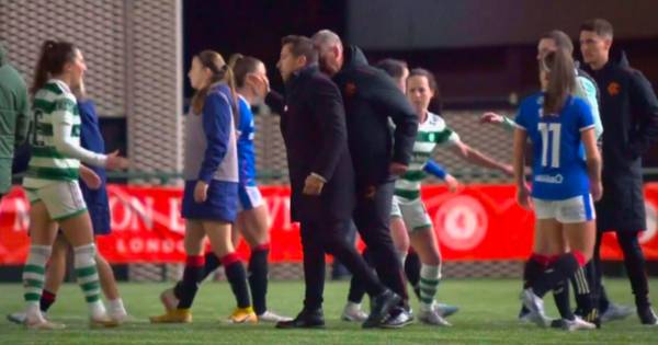 Rangers coach Craig McPherson breaks silence after apparent headbutt on Celtic manager