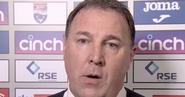 Malky Mackay fizzing at Celtic penalty award as Ross County boss demands improved VAR standards