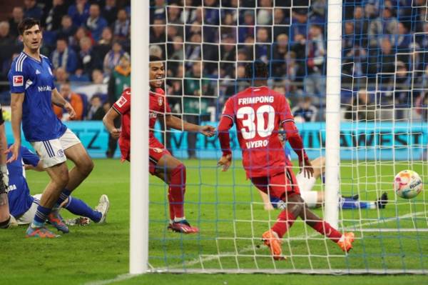 Video: Jeremie Frimpong scores again for Bayer Leverkusen