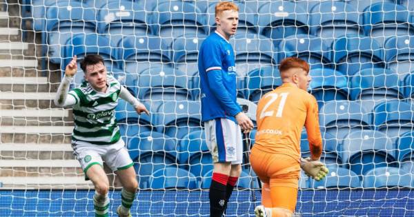 Watch the goals as Celtic B beat Rangers in feisty Ibrox clash which sees THREE Gers red cards