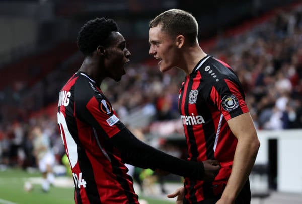 Jeremie Frimpong says Bayer Leverkusen ace Florian Wirtz asked him about Celtic