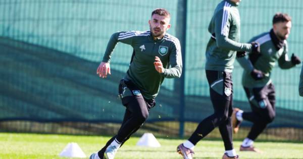 Greg Taylor hands Celtic injury boost for Rangers clash as defender trains ahead of O** F***