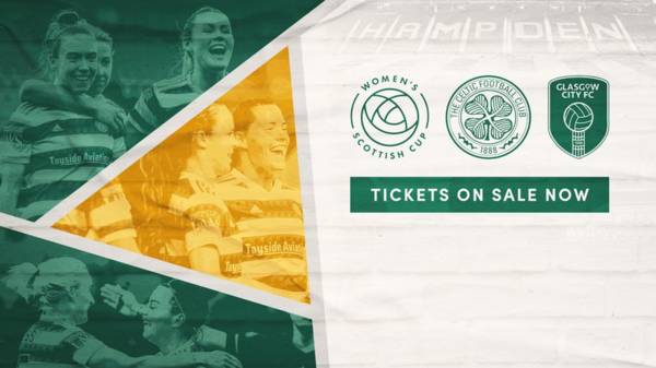 Women’s Scottish Cup semi-final – Tickets on sale now