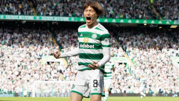 Kyogo at the double as Celtic win Glasgow derby at Paradise