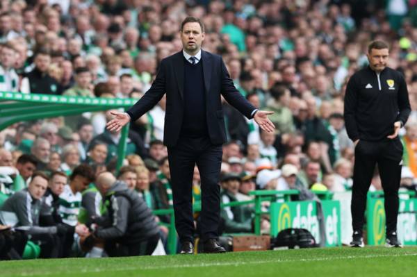 Michael Beale makes big claim after losing to Celtic