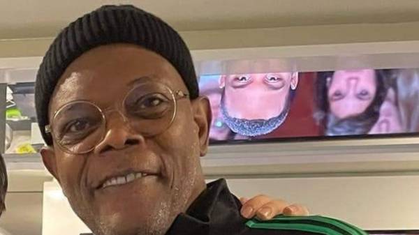 Samuel L Jackson swaps Rangers colours for Celtic and fans say Hollywood A-lister ‘looks happier’ before O** F*** clash